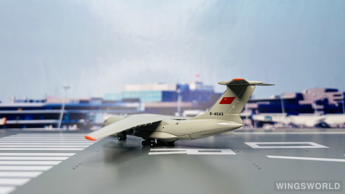 AeroClassics 1:400 AC18234B PLAAF 中国空军 Ilyushin Il-76 B-4043
