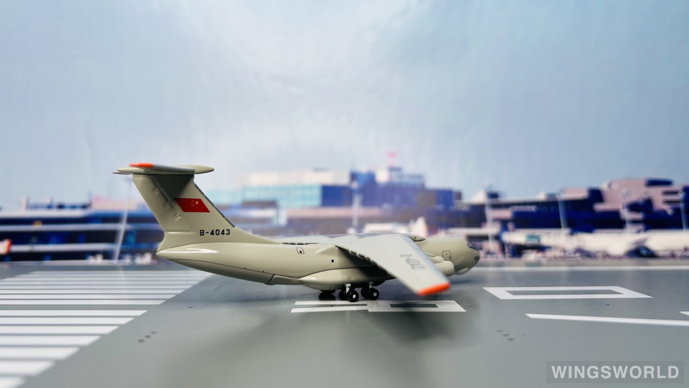 AeroClassics 1:400 AC18234B PLAAF 中国空军 Ilyushin Il-76 B-4043