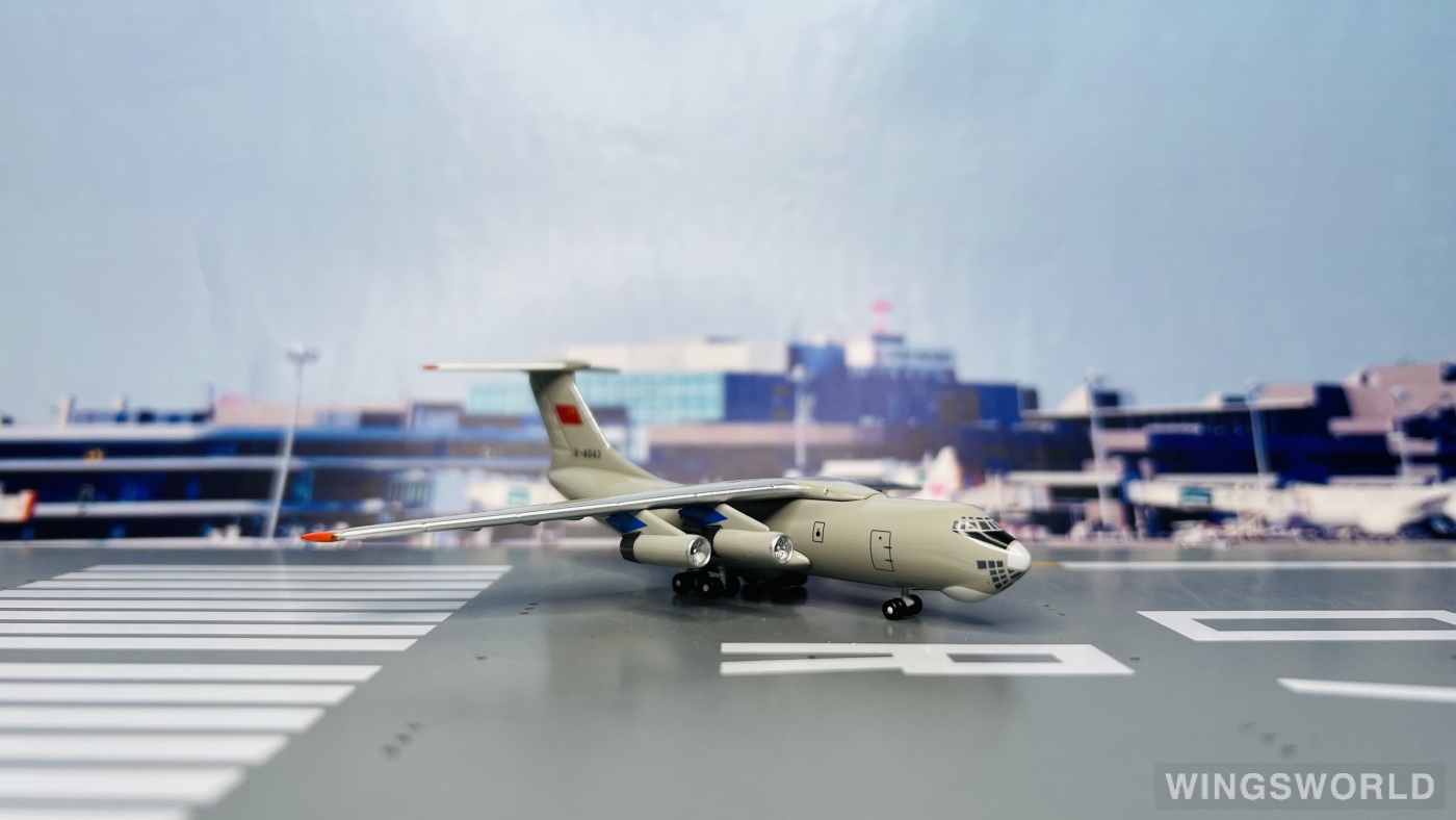 AeroClassics 1:400 AC18234B PLAAF 中国空军 Ilyushin Il-76 B-4043