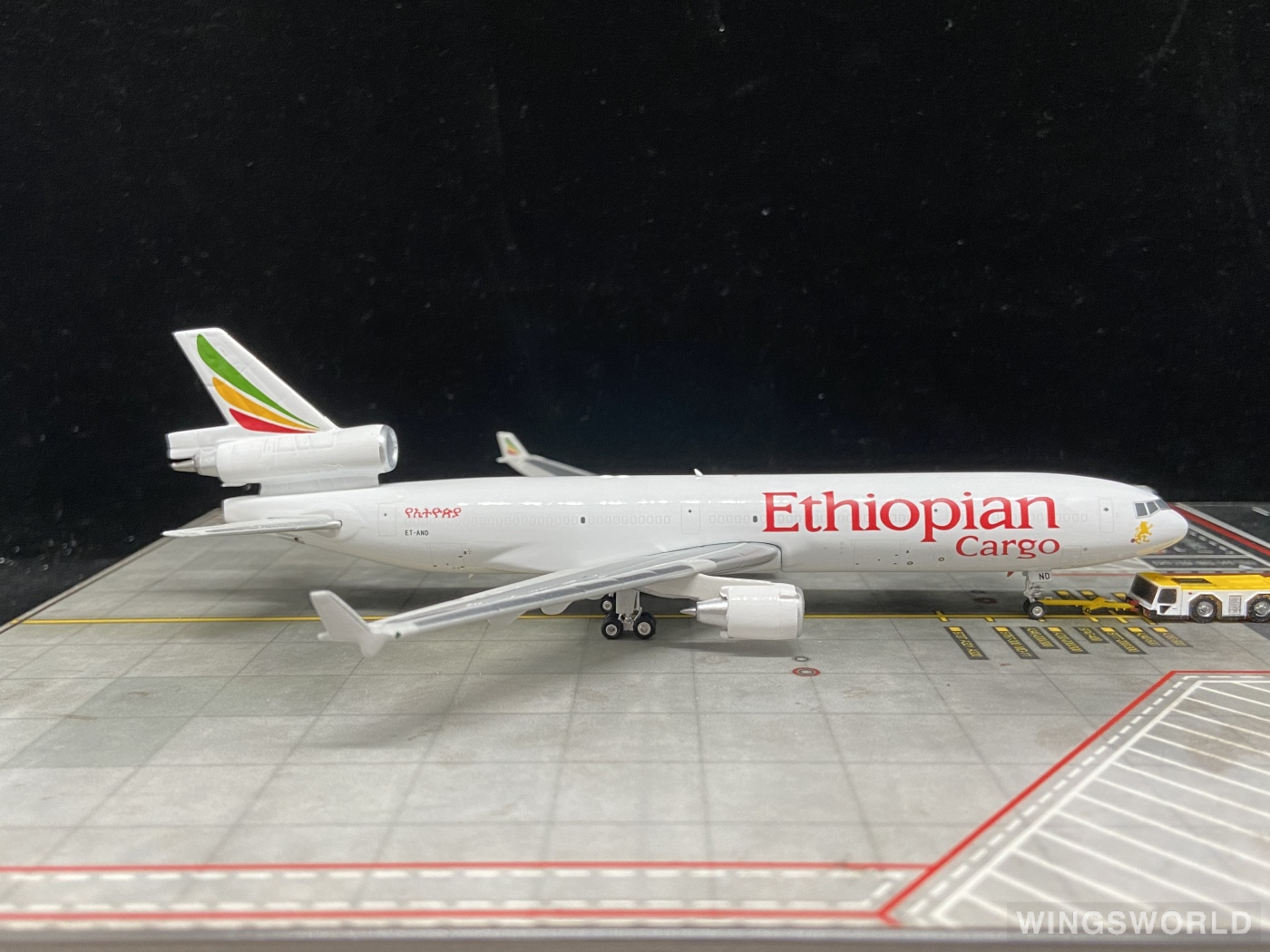 Phoenix 1:400 PH11821 Ethiopian Airlines 埃塞俄比亚航空 McDonnell Douglas MD-11 ET-AND