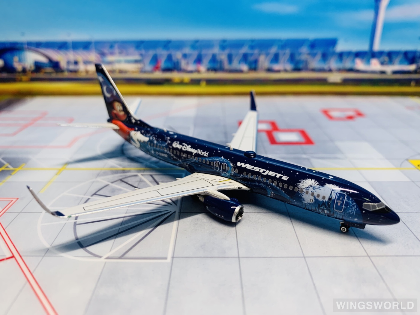 Phoenix 1:400 PH04053 WestJet 西捷航空 Boeing 737-800 C-GWSZ