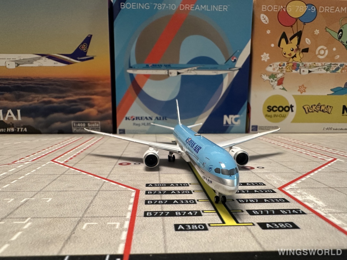 NGmodels 1:400 NG56022 Korean Air 大韩航空 Boeing 787-10 HL8515