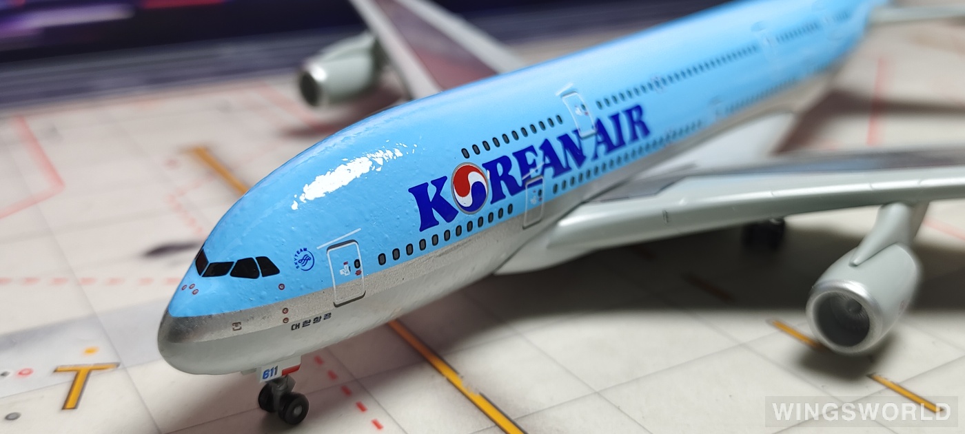 Dragon Models 1:400 55638 Korean Air 大韩航空 Airbus A380-800 