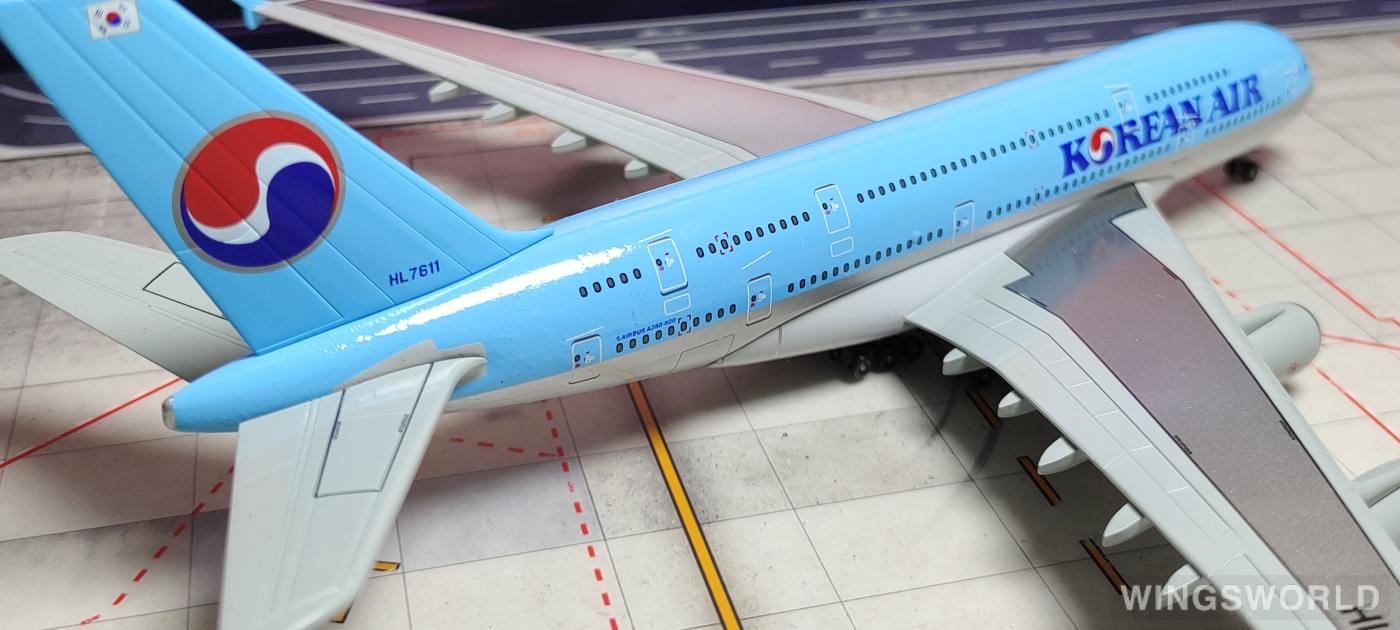 Dragon Models 1:400 55638 Korean Air 大韩航空 Airbus A380-800 