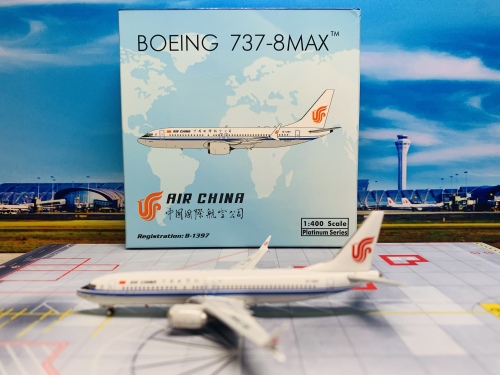 Air China 中国国际航空 Boeing 737 MAX 8 B-1397  PH11438 Phoenix 1:400
