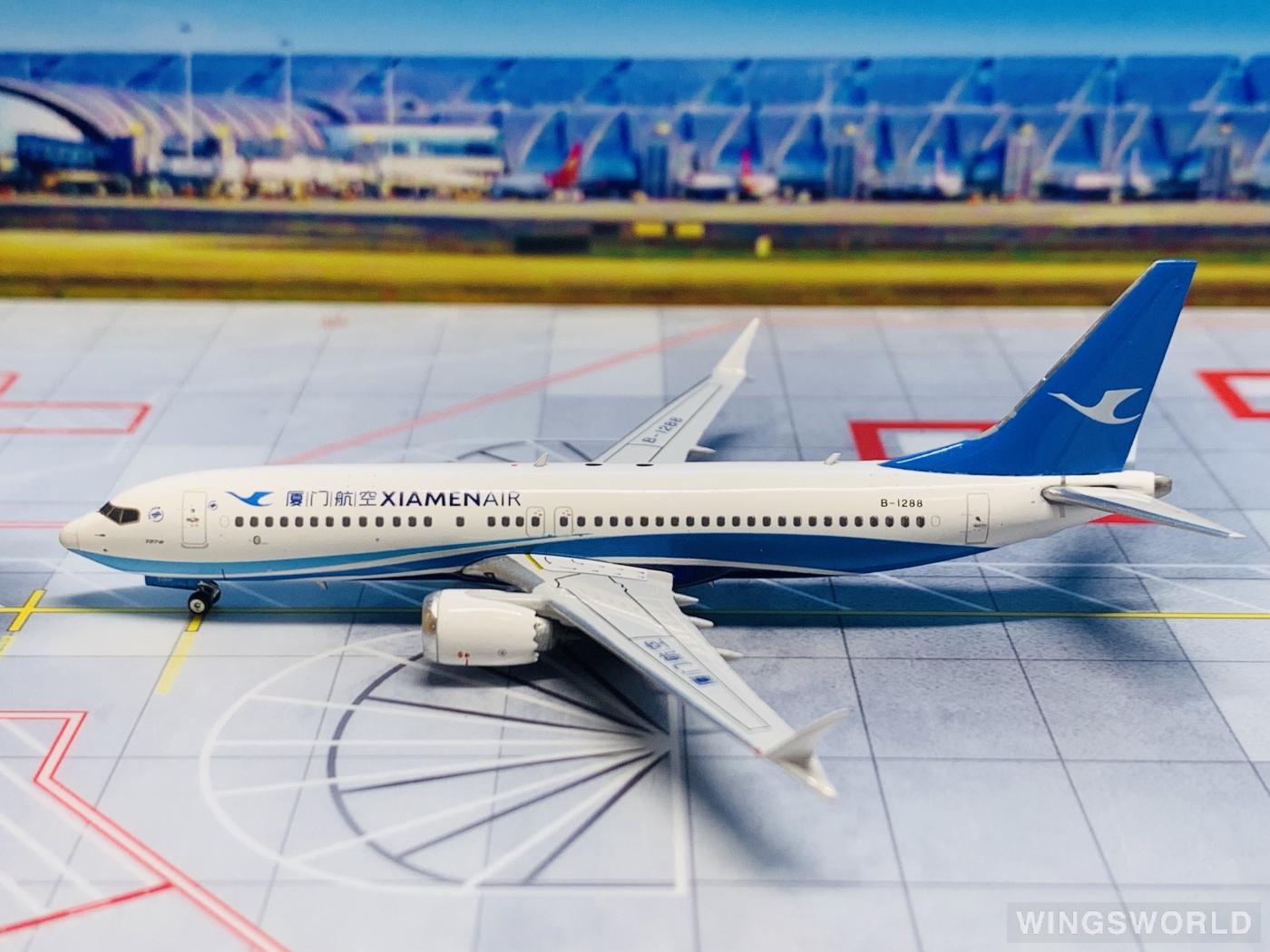 Phoenix 1:400 PH11468 XiamenAir 厦门航空 Boeing 737 MAX 8 B-1288