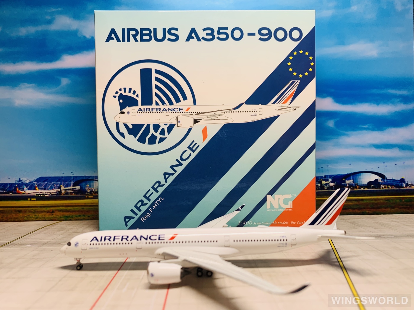 NGmodels 1:400 NG39027 Air France 法国航空 Airbus A350-900 F-HTYL