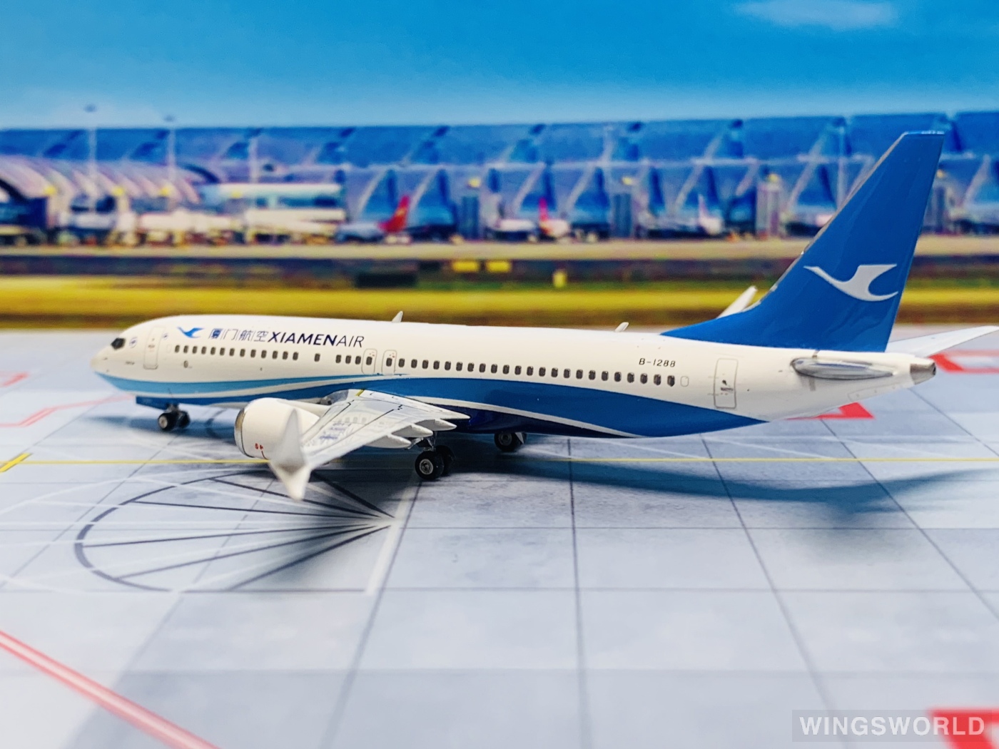 Phoenix 1:400 PH11468 XiamenAir 厦门航空 Boeing 737 MAX 8 B-1288