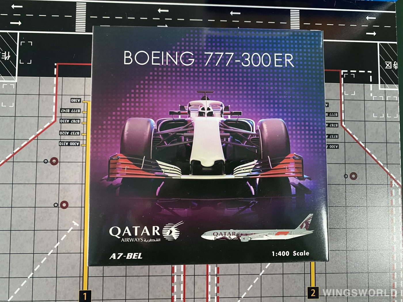 Phoenix 1:400 PH04560 Qatar 卡塔尔航空 Boeing 777-300ER A7-BEL