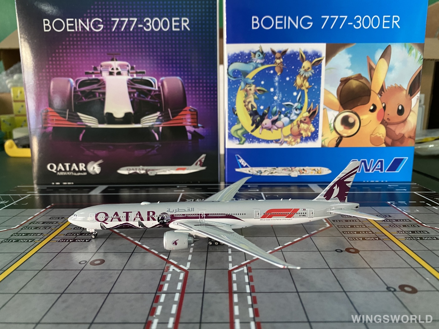 Phoenix 1:400 PH04560 Qatar 卡塔尔航空 Boeing 777-300ER A7-BEL