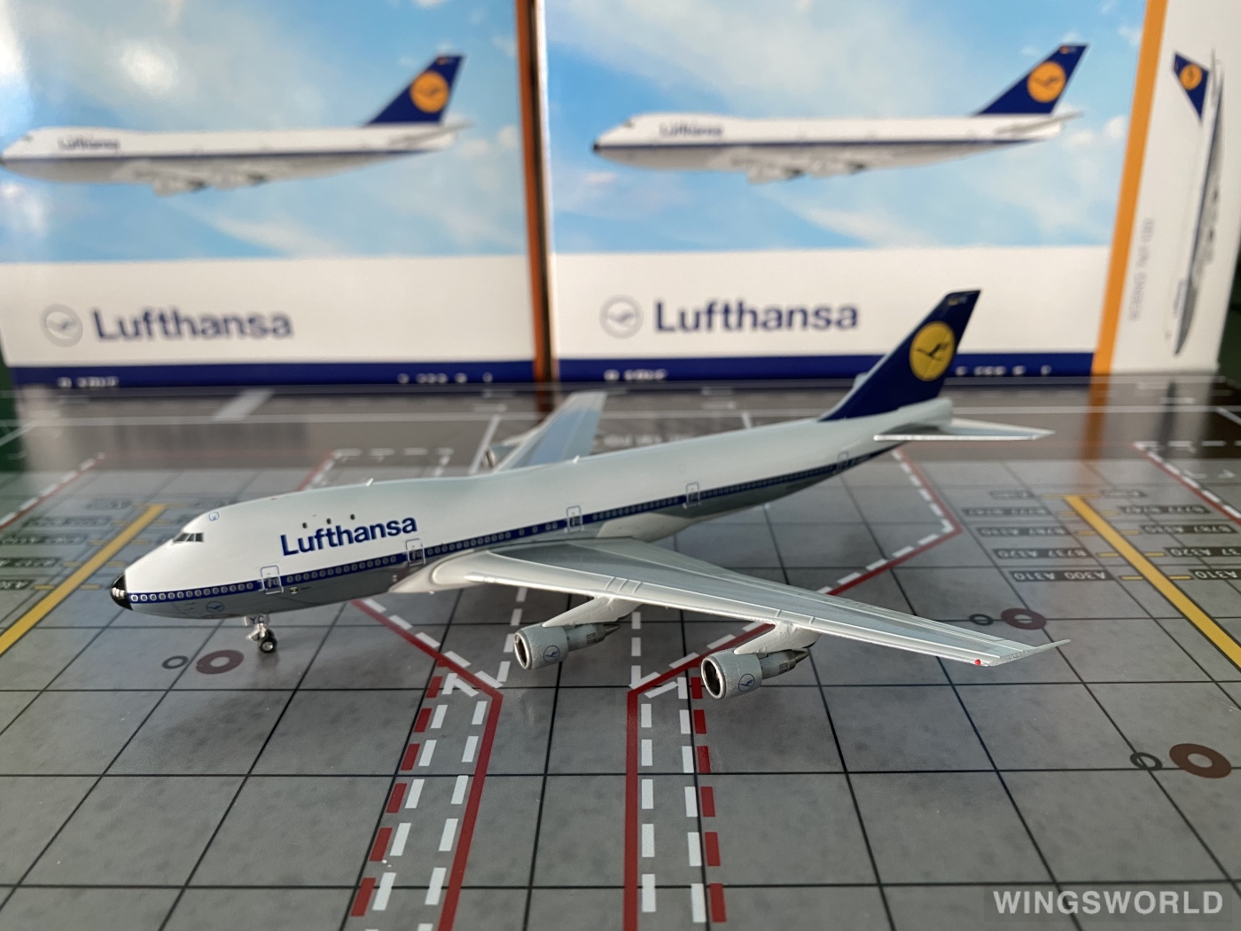 Phoenix 1:400 PH04559 Lufthansa 汉莎航空 Boeing 747-100 D-ABYC