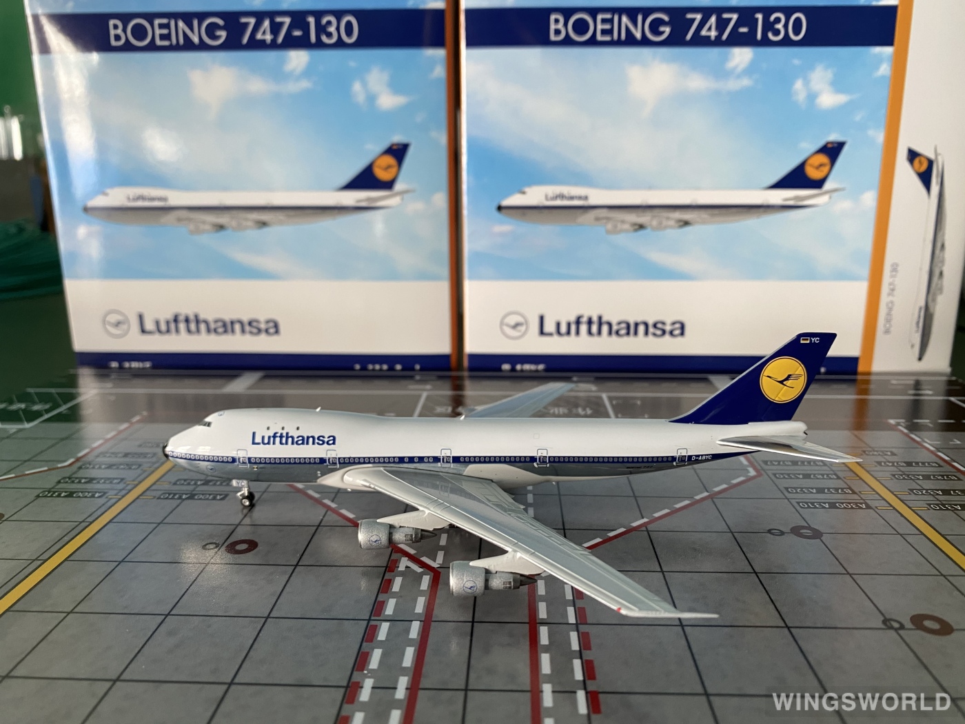 Phoenix 1:400 PH04559 Lufthansa 汉莎航空 Boeing 747-100 D-ABYC