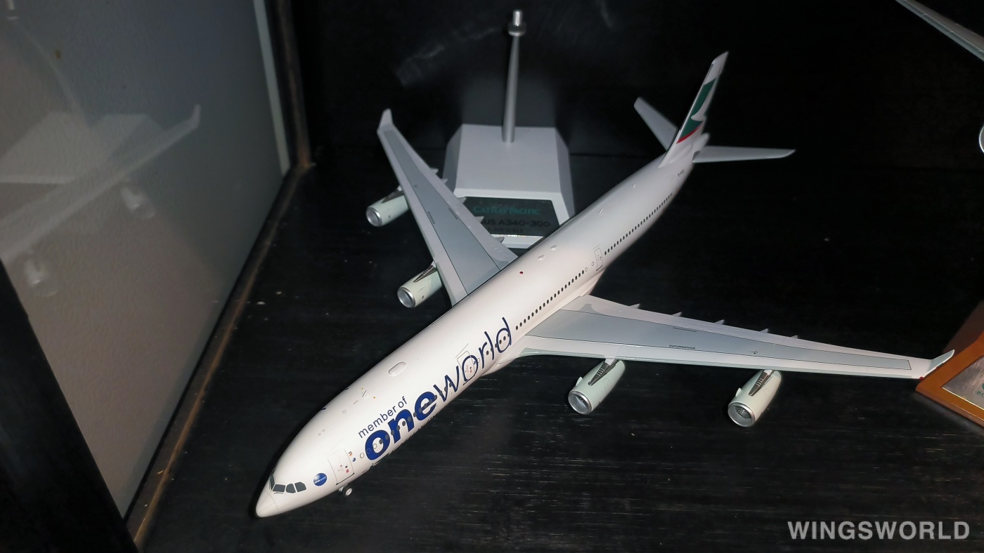 WB Models 1:200 WB-A340-3-011 Cathay Pacific 国泰航空 Airbus A340-300 B-HXG