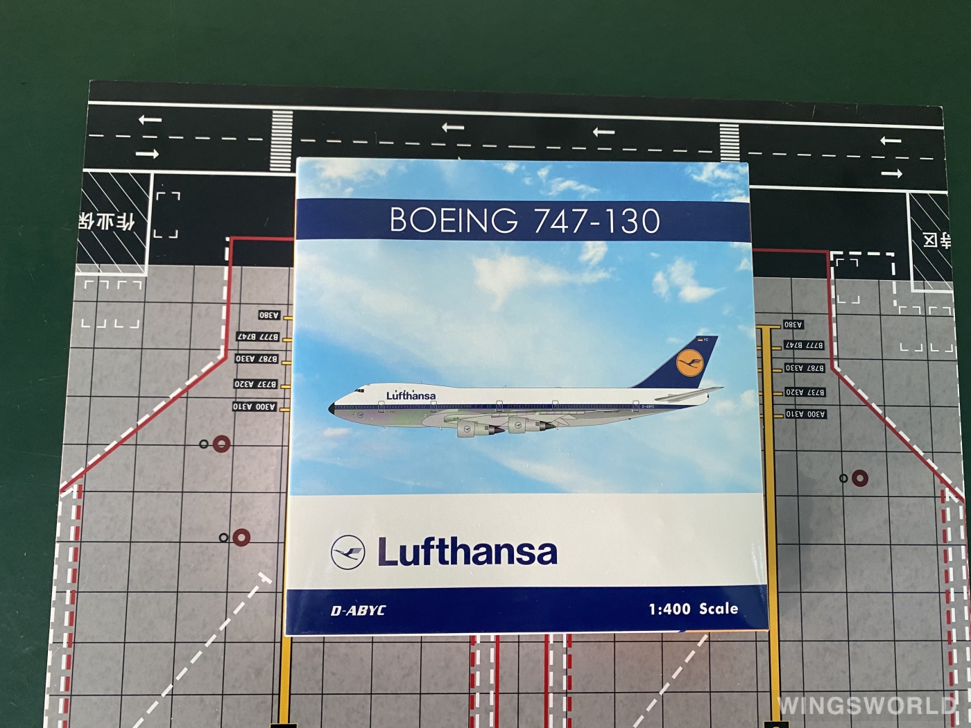 Phoenix 1:400 PH04559 Lufthansa 汉莎航空 Boeing 747-100 D-ABYC