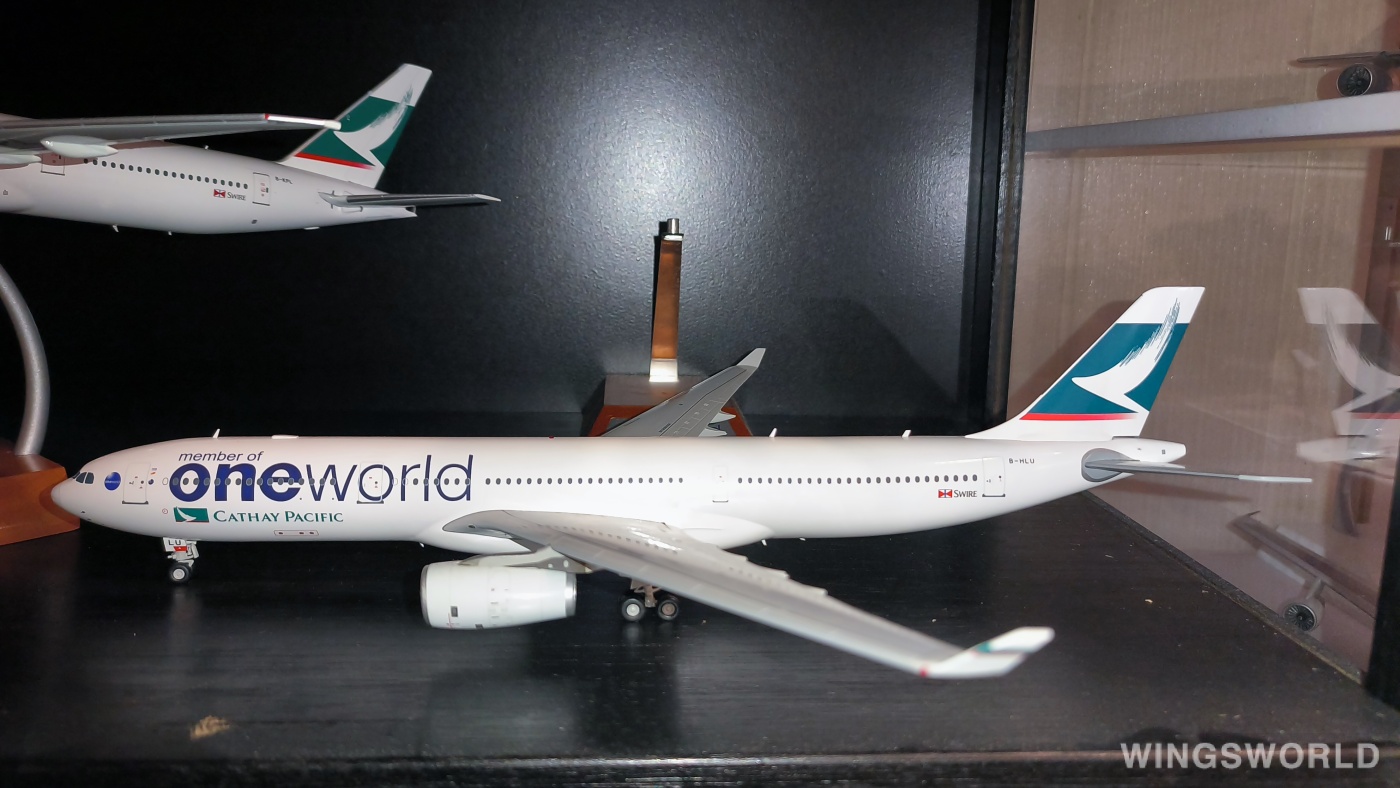 JC Wings 1:200 XX2972 Cathay Pacific 国泰航空 Airbus A330-300 B-HLU