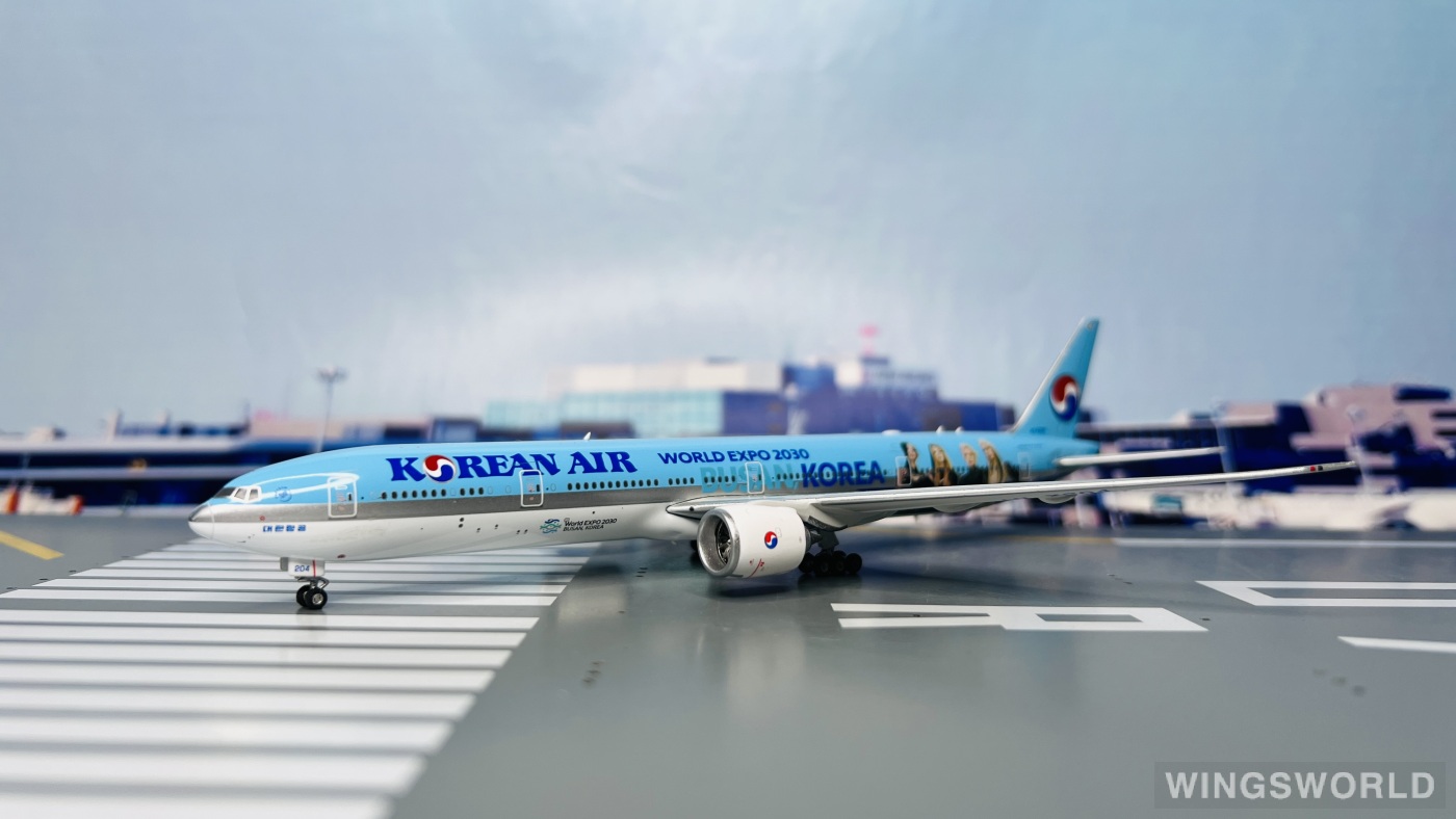 Phoenix 1:400 PH04562 Korean Air 大韩航空 Boeing 777-300ER HL7204