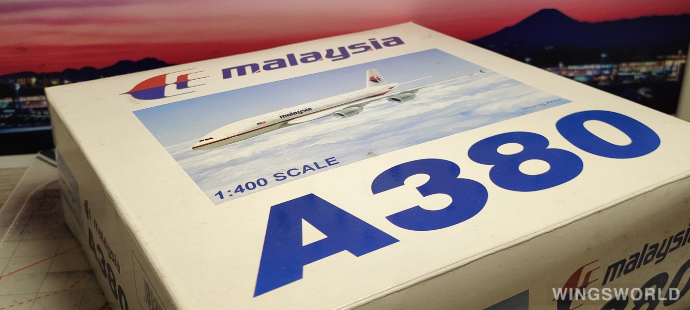 Dragon Models 1:400 55518 Malaysia Airlines 马来西亚航空 Airbus A380-800 