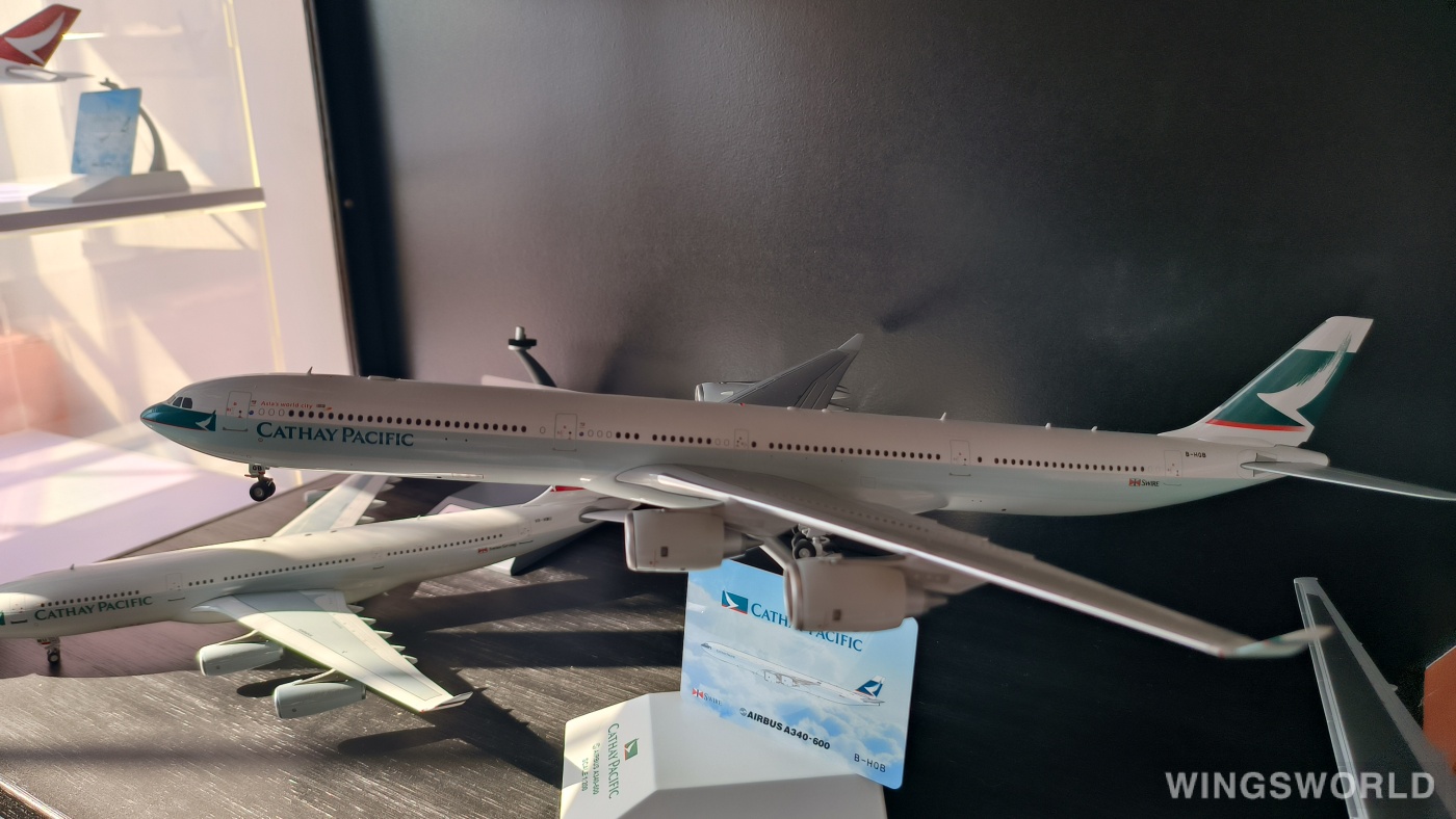 JC Wings 1:200 EW2346002 Cathay Pacific 国泰航空 Airbus A340-600 B-HQB