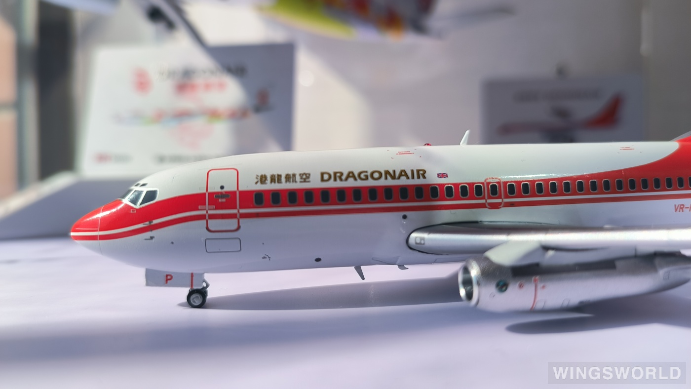 JC Wings 1:200 EW2732004 Dragonair 港龙航空 Boeing 737-200 VR-HKP