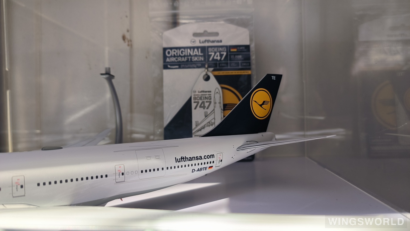 JC Wings 1:200 XX20315 Lufthansa 汉莎航空 Boeing 747-400 D-ABTE