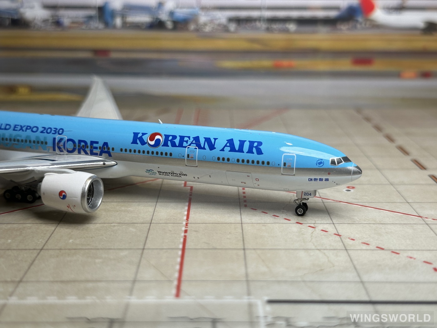 Phoenix 1:400 Boeing 777-300ER Korean Air 大韩航空PH04562 HL7204 