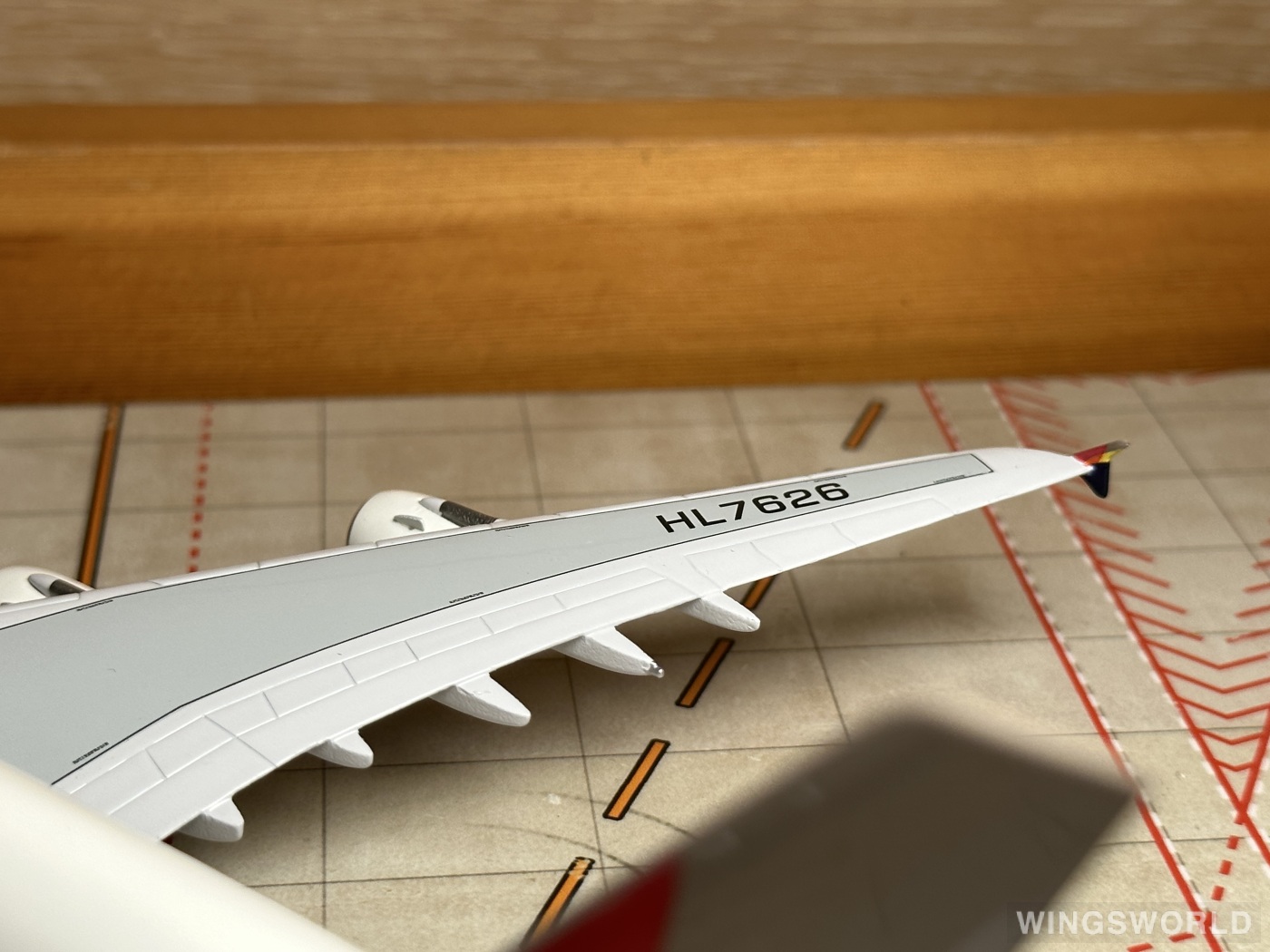 Aviation400 1:400 AV4143 Asiana 韩亚航空 Airbus A380-800 HL7626