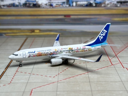 ANA 737-800 FLOWER JET 全日空 JA85AN ph ANA B737-800 