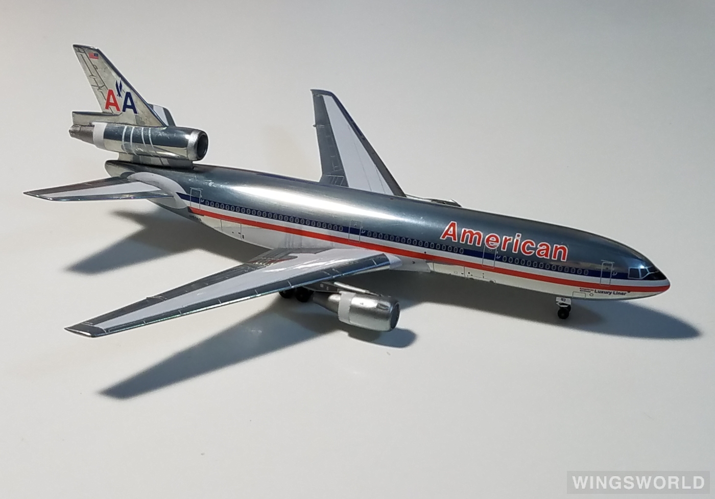 AeroClassics 1:400 McDonnell Douglas DC-10 American Airlines 美国