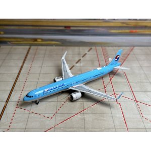 Korean Air 大韩航空 Airbus A321neo HL8505  PH04496 Phoenix 1:400