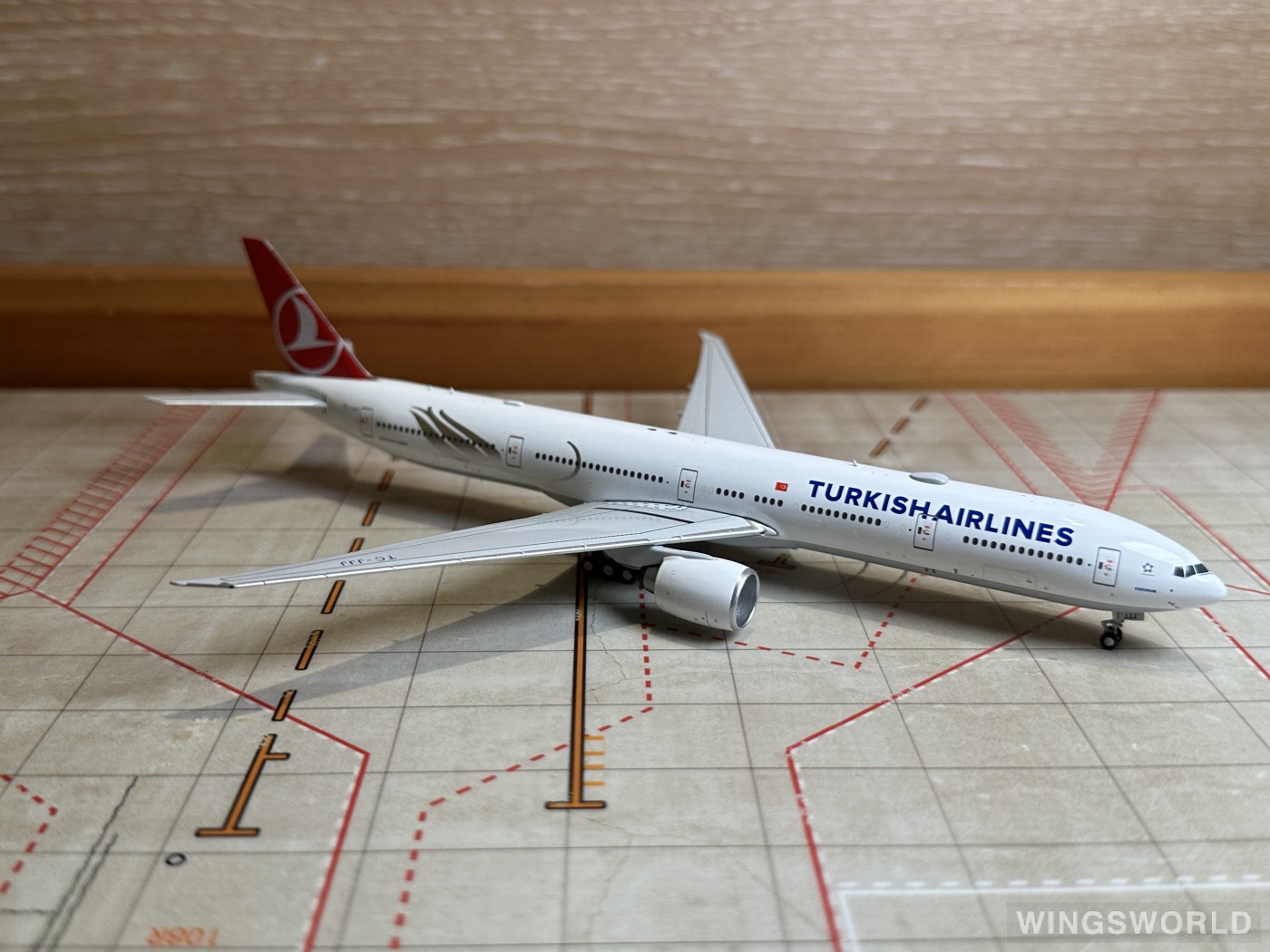 NGmodels 1:400 NG73032 Turkish Airlines 土耳其航空 Boeing 777-300ER TC-JJJ