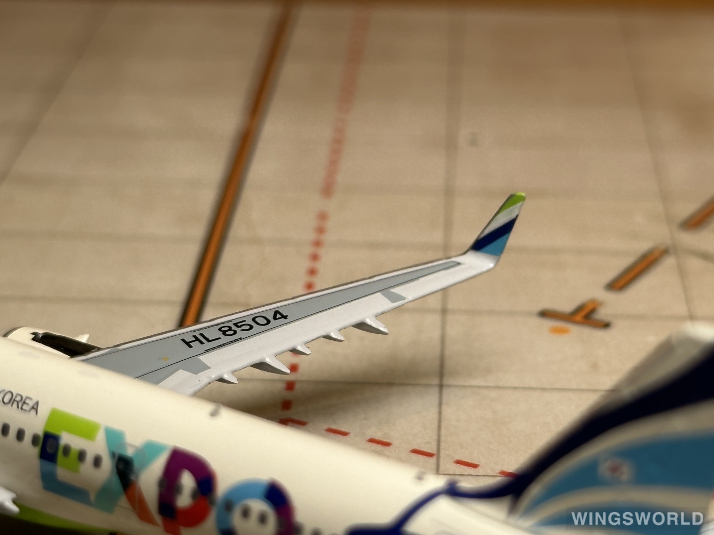 NGmodels 1:400 NG13059 Air Busan 釜山航空 Airbus A321neo HL8504