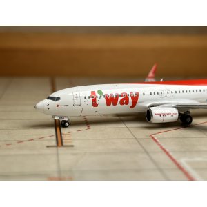 TwayAir 德威航空 Boeing 737-800 HL8086  NG58201 NGmodels 1:400