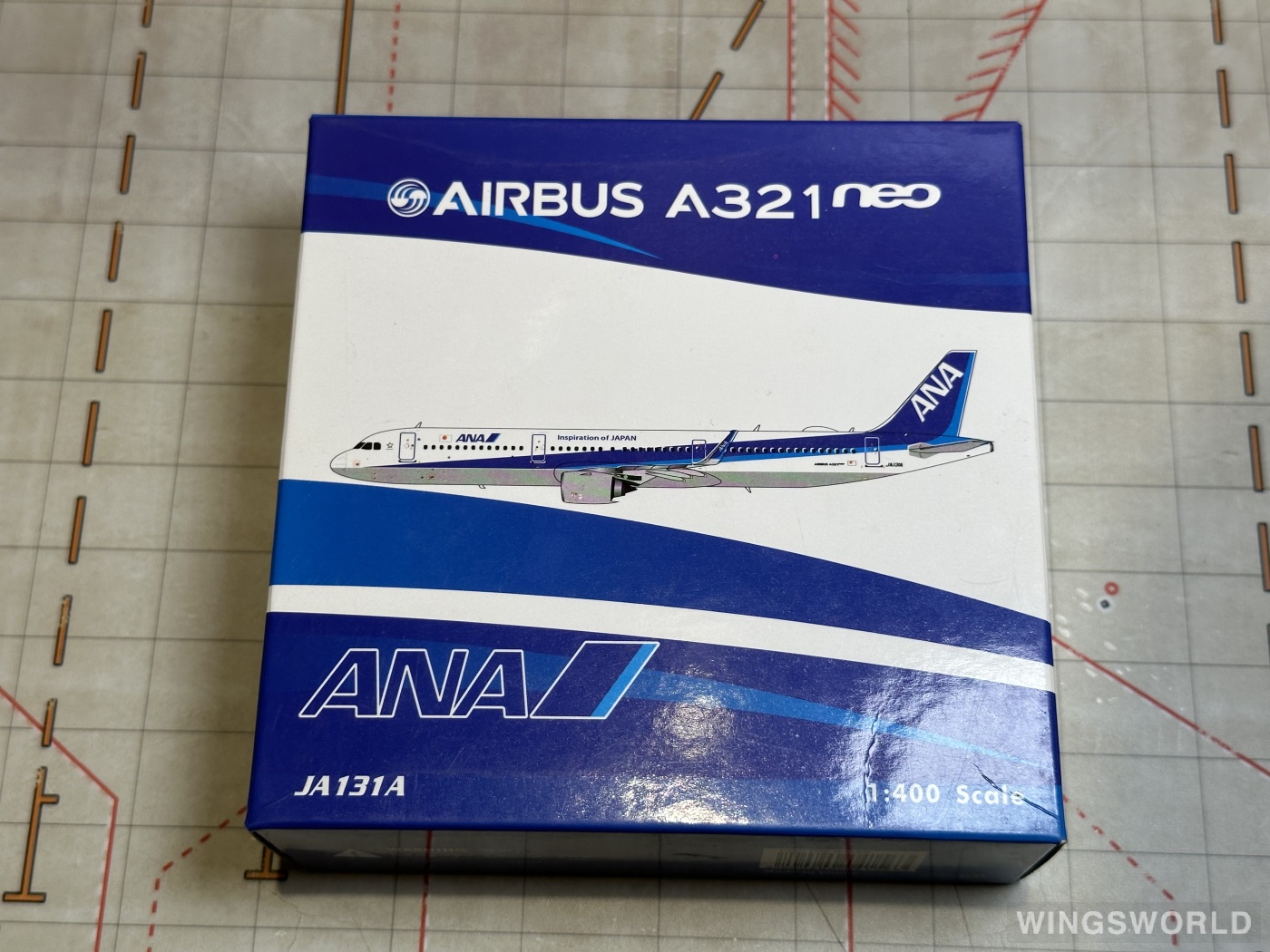 Phoenix 1:400 Airbus A321neo ANA 全日空PH04156 JA131A 的照片作者:韩亚航空公司- 飞机模型世界资料库