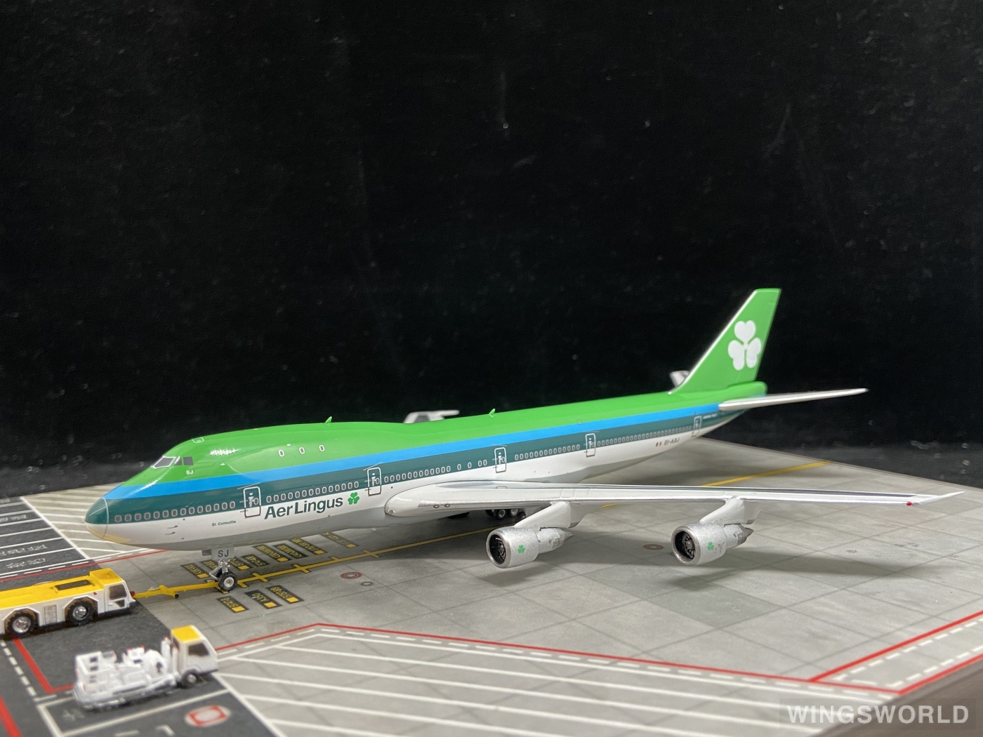 Phoenix 1:400 PH11840 Aer Lingus 爱尔兰航空 Boeing 747-100 EI-ASJ