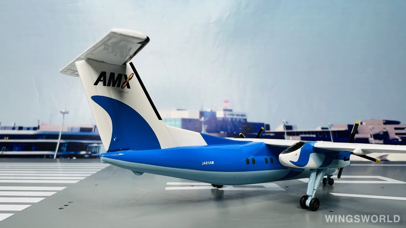 Geminijets 1:200 G2AHX362 Amakusa Airlines AMX 日本天草航空 Bombardier Dash 8-100 JA81AM