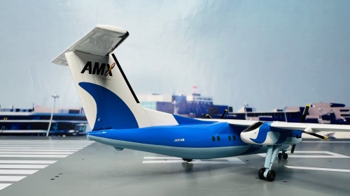 AMX航空機プラモデル 天草エアラインBOMBARDIER DASH8-100 Geminijets 1:200 Bombardier Dash 8-100 Amakusa Airlines AMX 日本