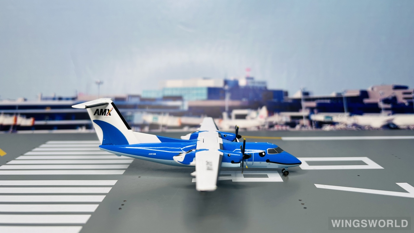 Geminijets 1:200 G2AHX362 Amakusa Airlines AMX 日本天草航空 Bombardier Dash 8-100 JA81AM