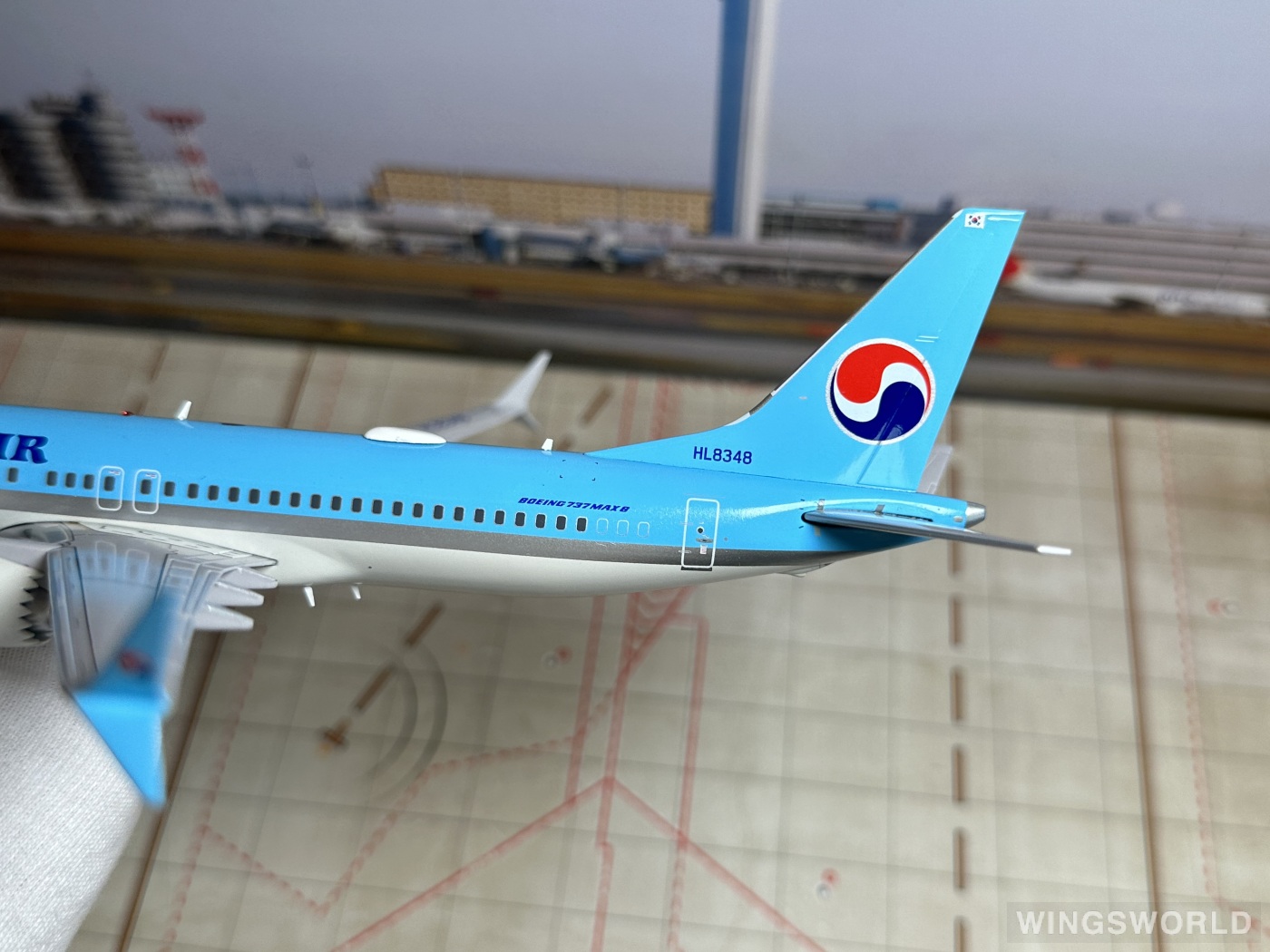 JC Wings 1:200 Boeing 737 MAX 8 Korean Air 大韩航空EW238M002 