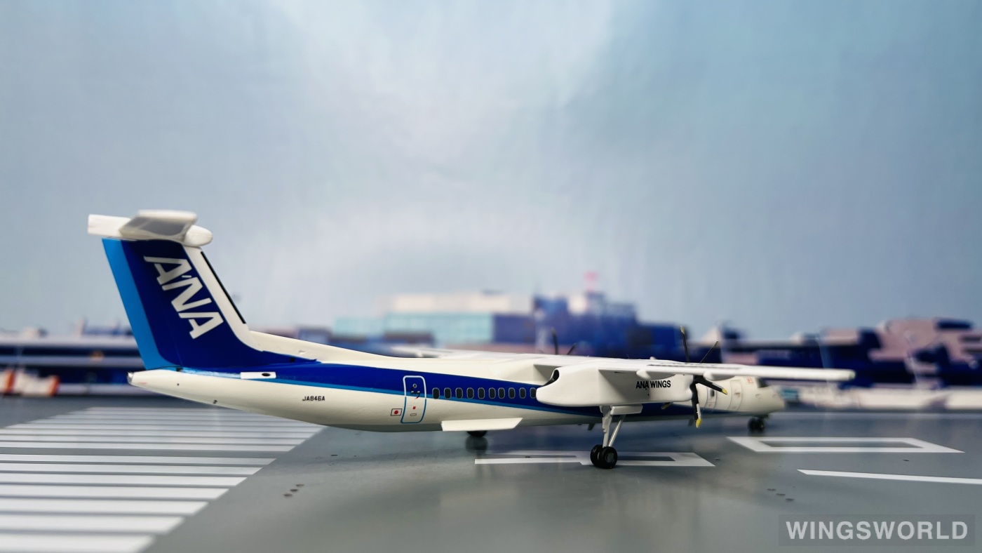 Hogan 1:200 DH28020 ANA 全日空 Bombardier Dash 8-400 JA846A