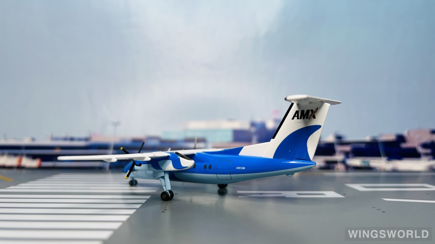 Geminijets 1:200 G2AHX362 Amakusa Airlines AMX 日本天草航空 Bombardier Dash 8-100 JA81AM