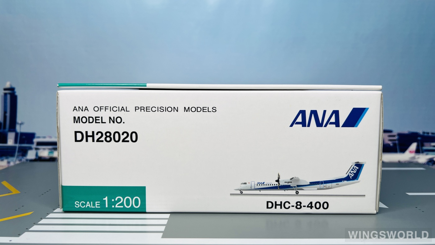 Hogan 1:200 DH28020 ANA 全日空 Bombardier Dash 8-400 JA846A