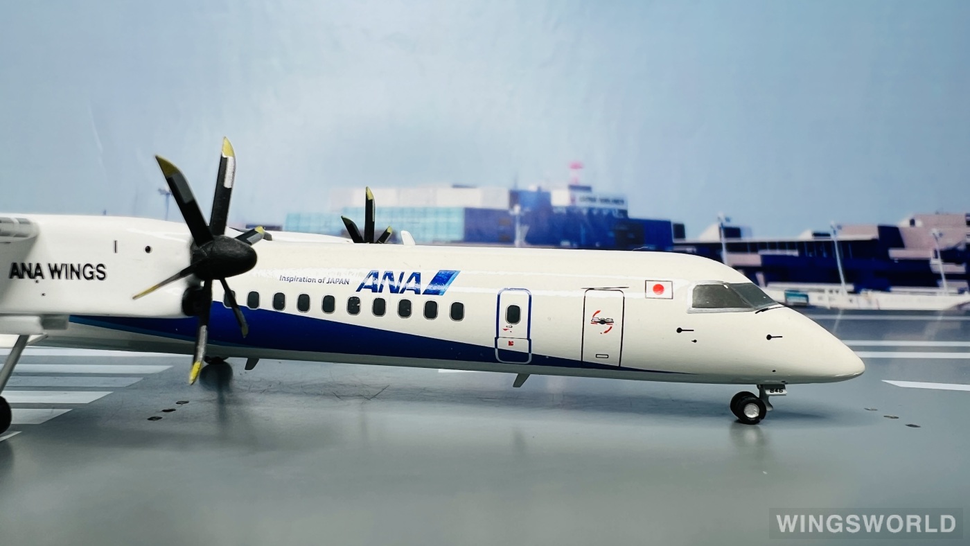 Hogan 1:200 DH28020 ANA 全日空 Bombardier Dash 8-400 JA846A