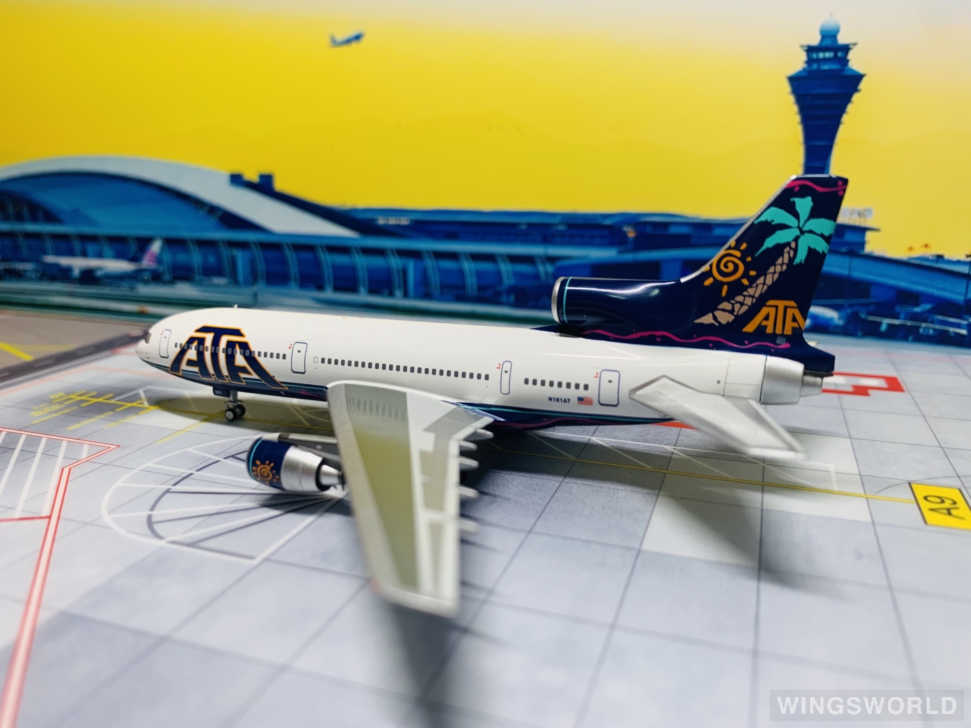 NGmodels 1:400 NG35011 ATA Airlines Lockheed L-1011 TriStar N161AT