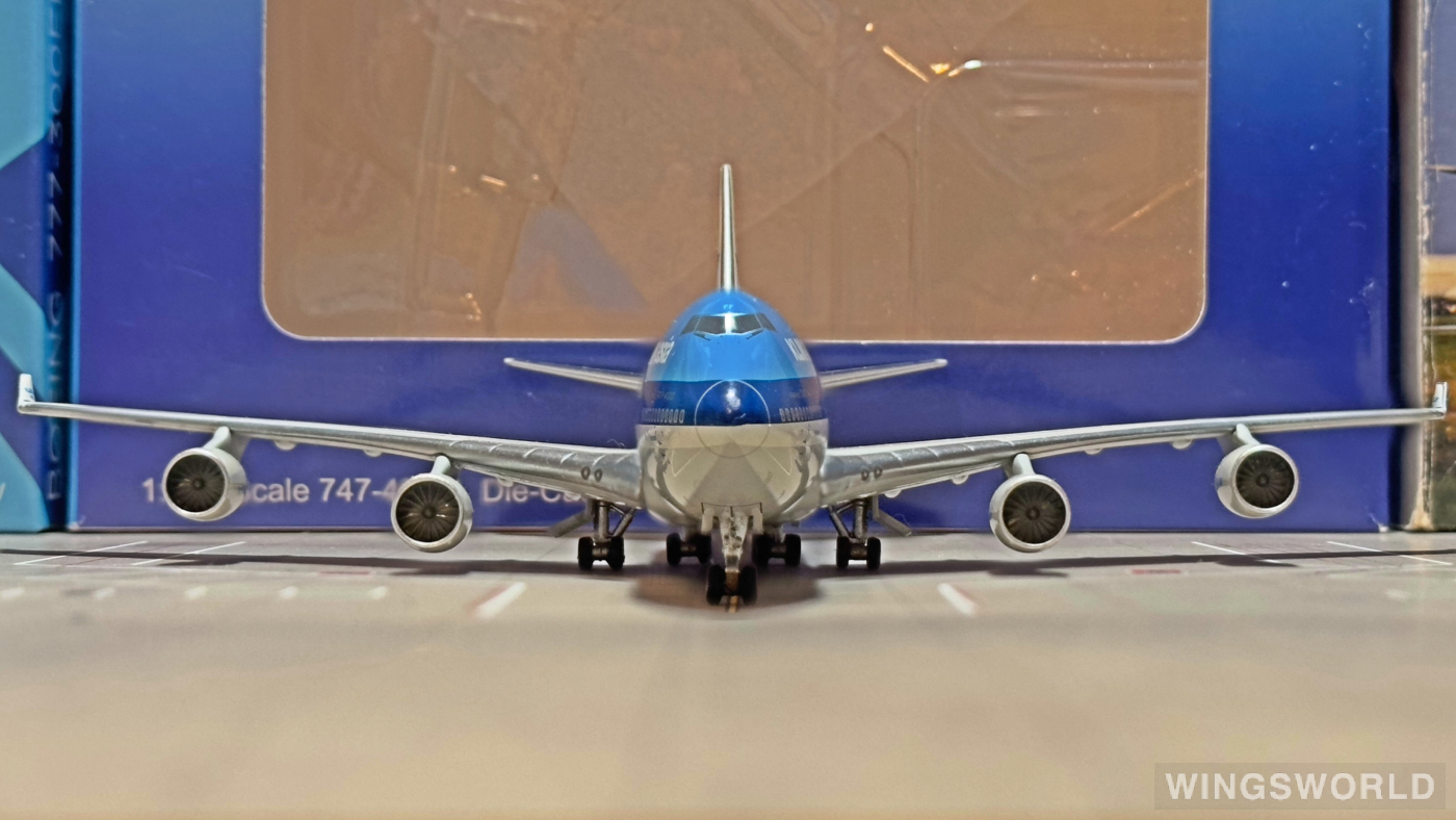 Witty 1:400 WT4744022 KLM 荷兰皇家航空 Boeing 747-400 PH-BFF