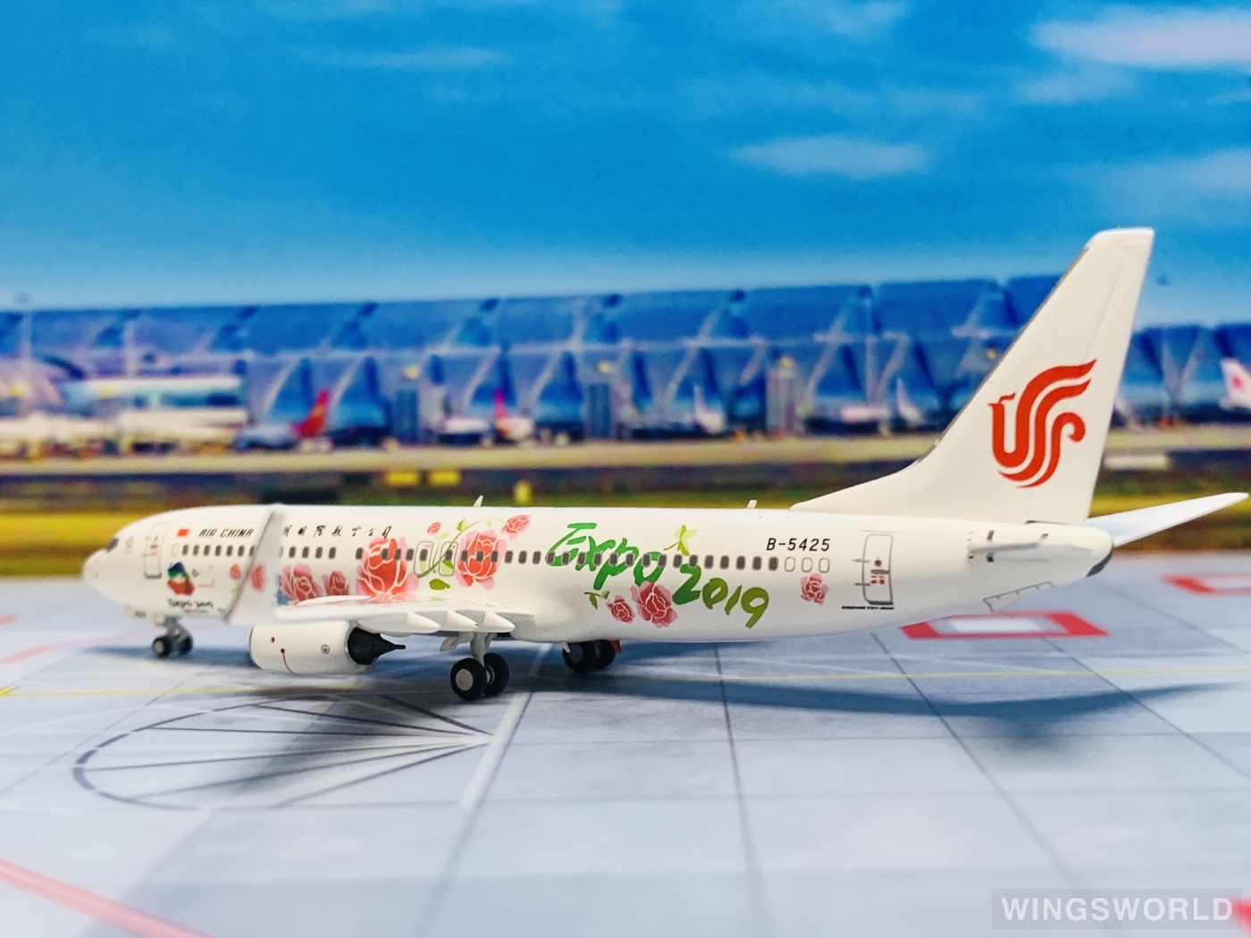 NGmodels 1:400 NG58030 Air China 中国国际航空 Boeing 737-800 B-5425