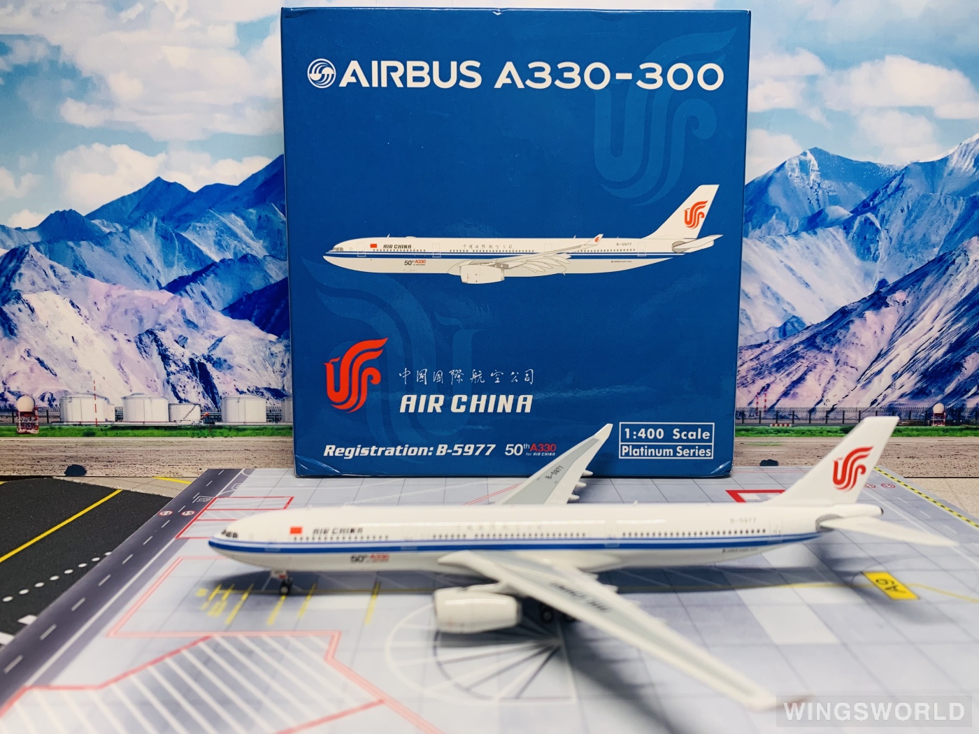 Phoenix 1:400 PH11181 Air China 中国国际航空 Airbus A330-300 B-5977