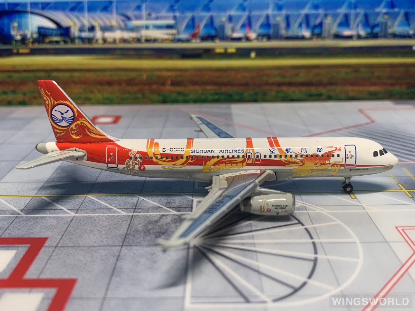 Phoenix 1:400 PH10359 Sichuan Airlines 四川航空 Airbus A320 B-6388