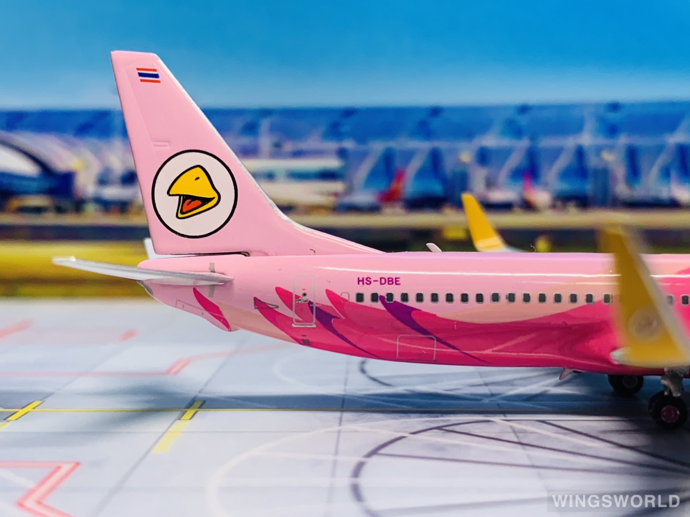 Phoenix 1:400 PH11632 Nok Air 皇雀航空 Boeing 737-800 HS-DBE