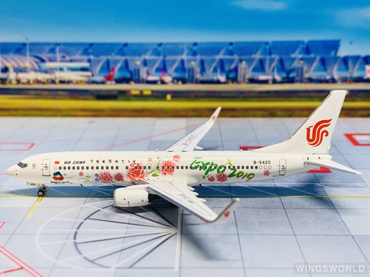 中国国際航空 737-800 B-5425 1/400 Amazon.co.jp: Jcwings 中国国際航空 737-800 B-5425 1/400
