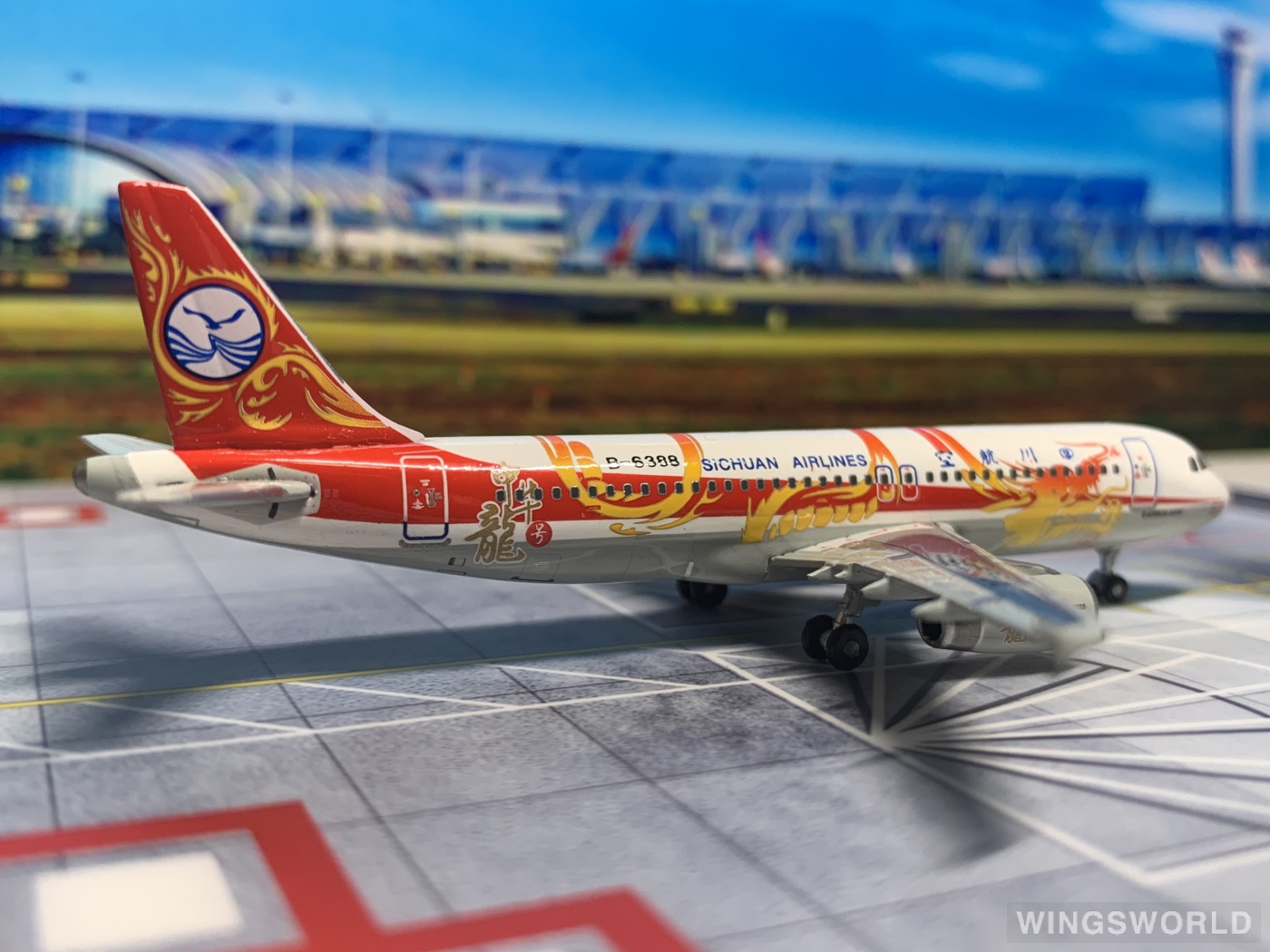 Phoenix 1:400 PH10359 Sichuan Airlines 四川航空 Airbus A320 B-6388